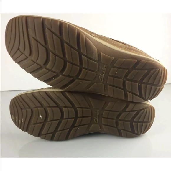 Clarks Men’s Brown Leather Casual Slip On Loafers - Picture 7 of 8